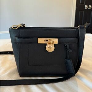 Michael Kors black crossbody bag